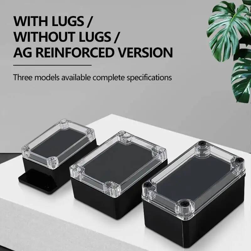 Outdoor Sport Camera - 2pcs Transparent Cover Waterproof Junction Box