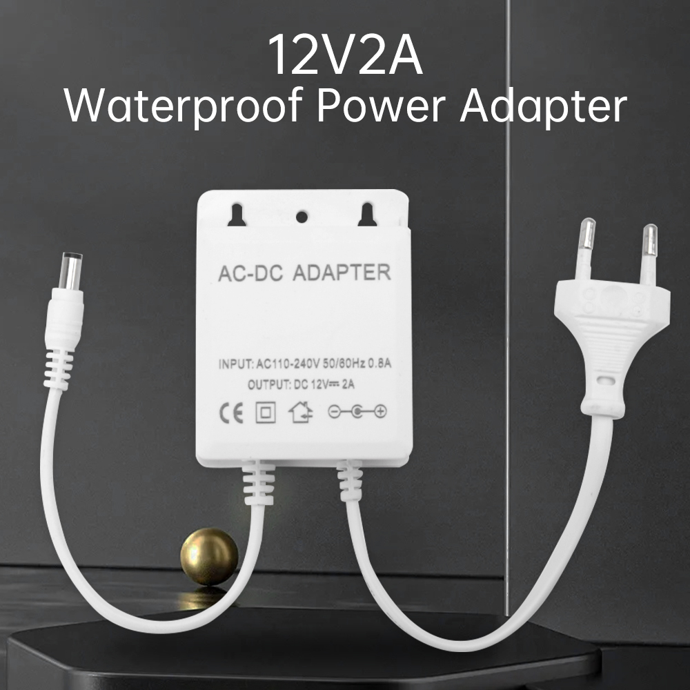 DC12V 2A EU Plug Adapter Secur - Outdoor Sport Camera recension och pris