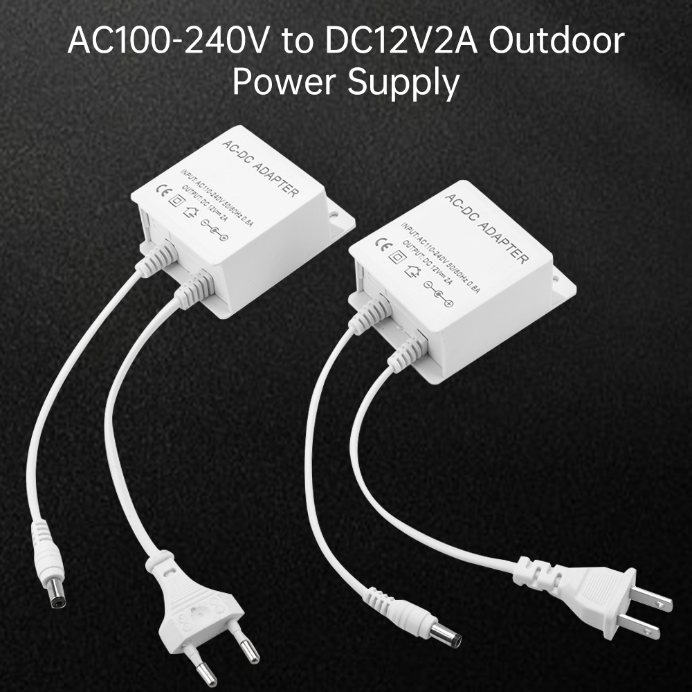 DC12V 2A EU Plug Adapter Secur - Outdoor Sport Camera recension och pris