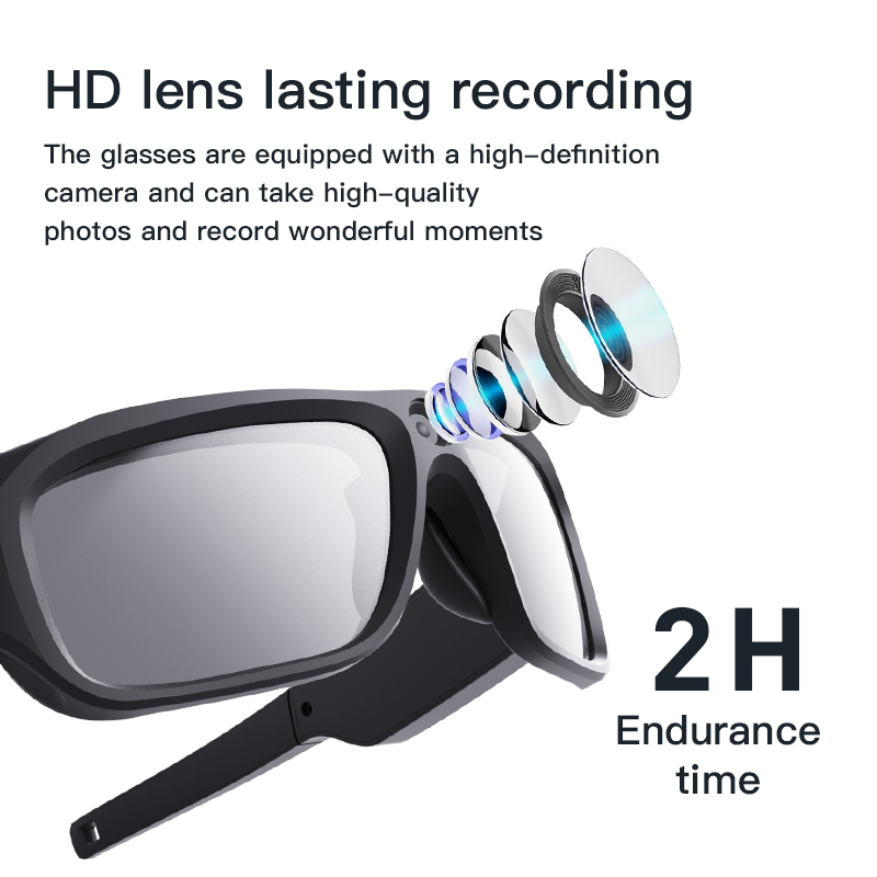 4K HD Smart Glasses Camera Min - Outdoor Sport Camera recension och pris
