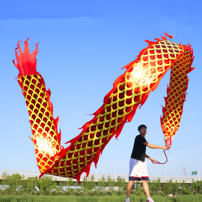 Chinese Dragon Dance Props Fun - Outdoor Sport Festival recension och pris