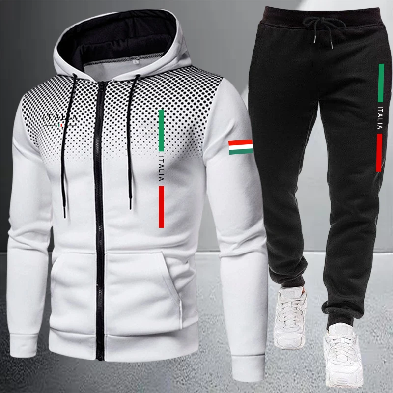 Men's Tracksuit Casual Zip Hoo - Outdoor Sport Winter Jacket recension och pris