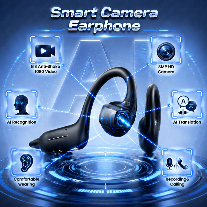 NEW Al Smart Shooting Headphon - Outdoor Sport Camera recension och pris