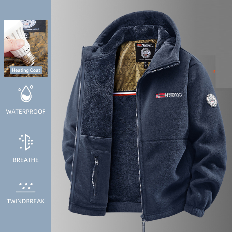 Men Heated Jacket Winter Polar - Outdoor Sport Winter Jacket recension och pris