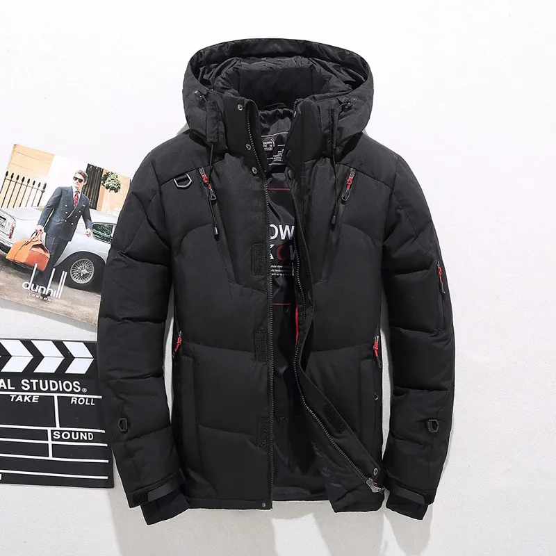 Down Jacket Men's Short Men's  - Outdoor Sport Winter Jacket recension och pris