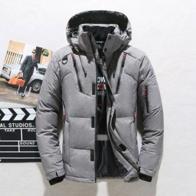 Down Jacket Men's Short Men's  - Outdoor Sport Winter Jacket recension och pris