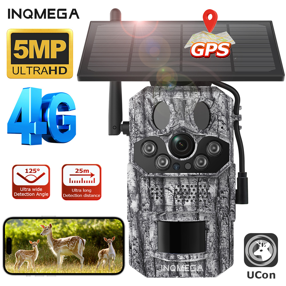INQMEGA4G 2K 5MP PIR Motion Ac - Outdoor Sport Camera recension och pris