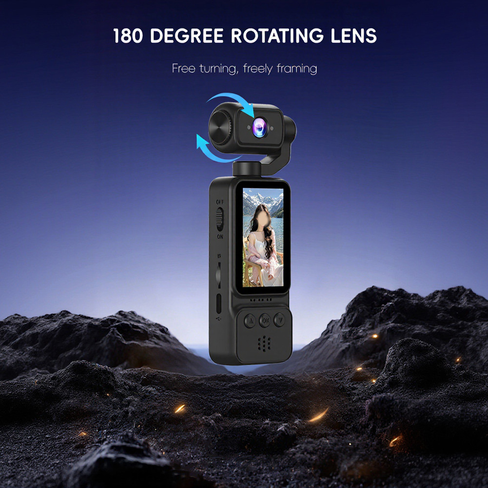 Handheld Vlogging Recorder 4K  - Outdoor Sport Camera recension och pris