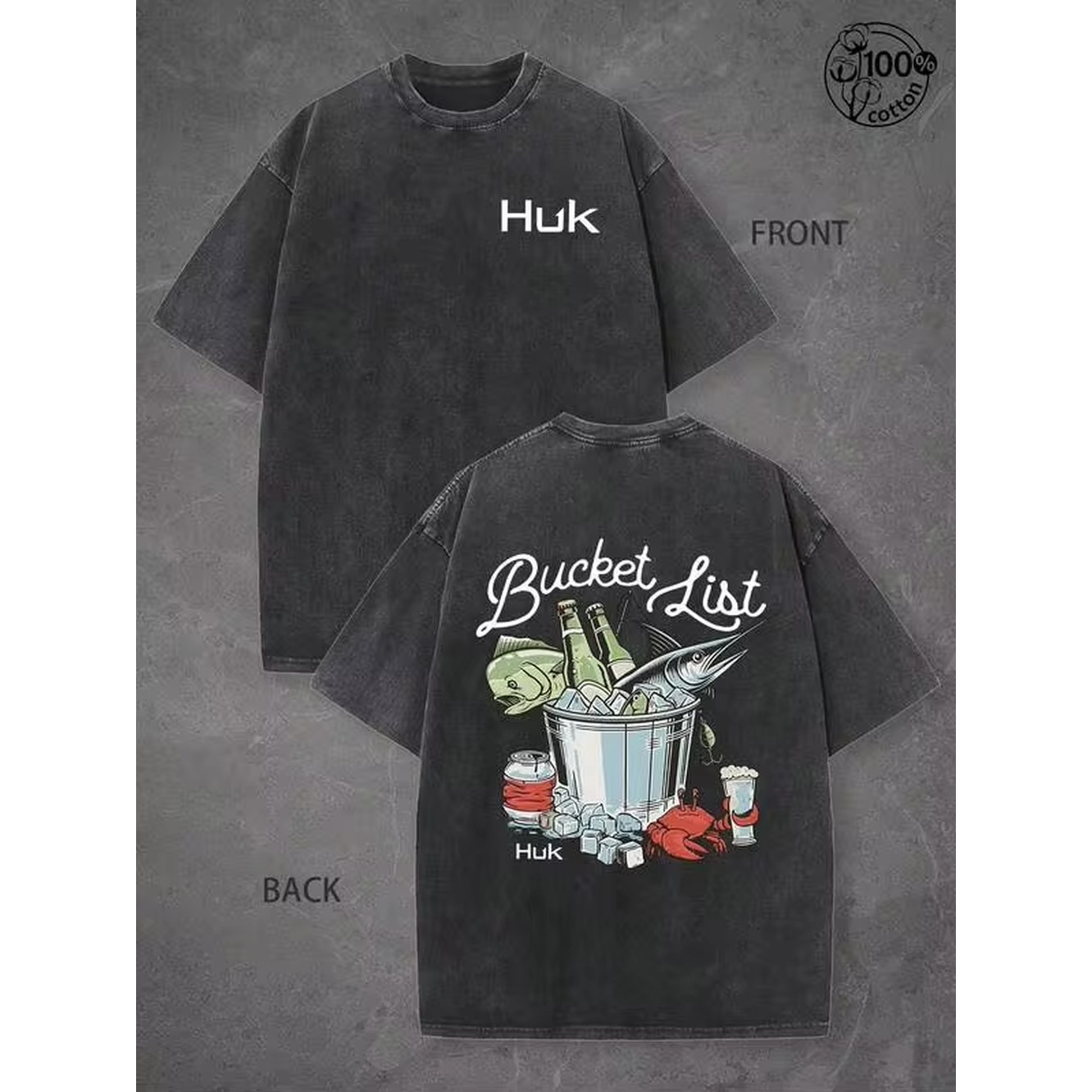 Huk Bucket List Fishing Crab B - Outdoor Sports List recension och pris