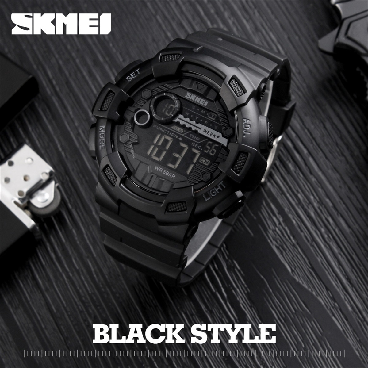 SKMEI Sports Electronic Wristw - Outdoor Sports List recension och pris