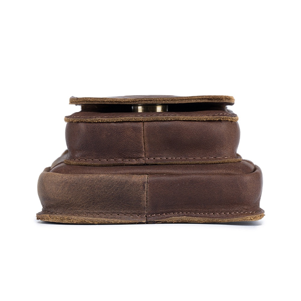 Vintage Cow Leather Belt Bag P - Outdoor Sport Bag recension och pris