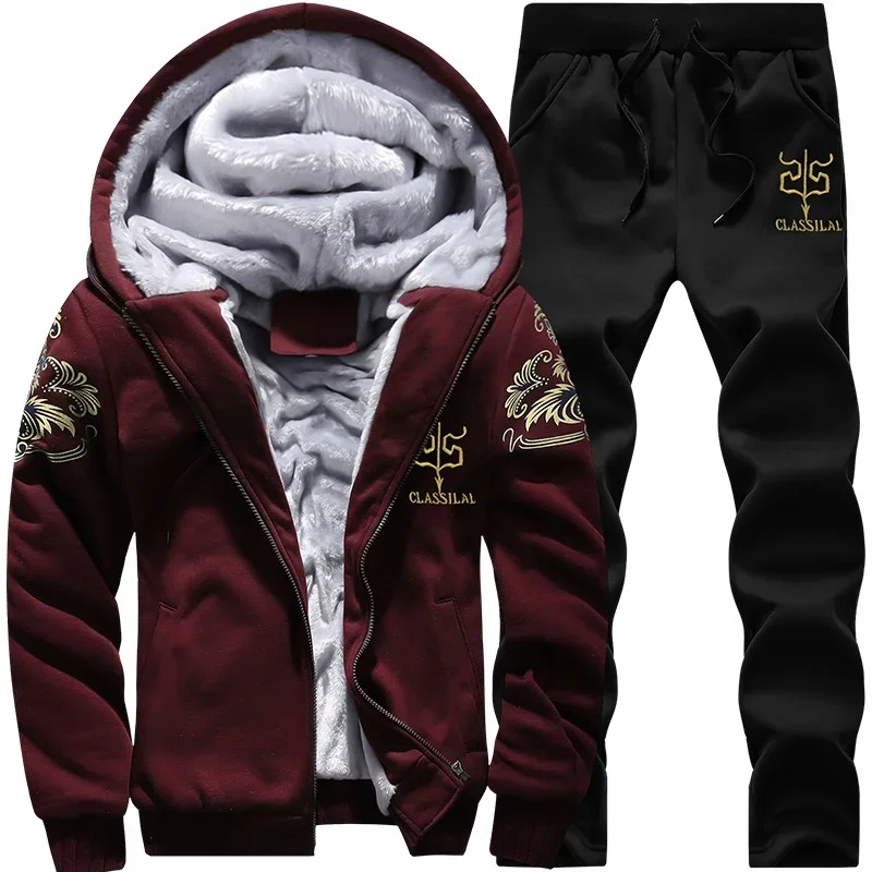 Autumn Winter Men's Sports Set - Outdoor Sport Winter Jacket recension och pris