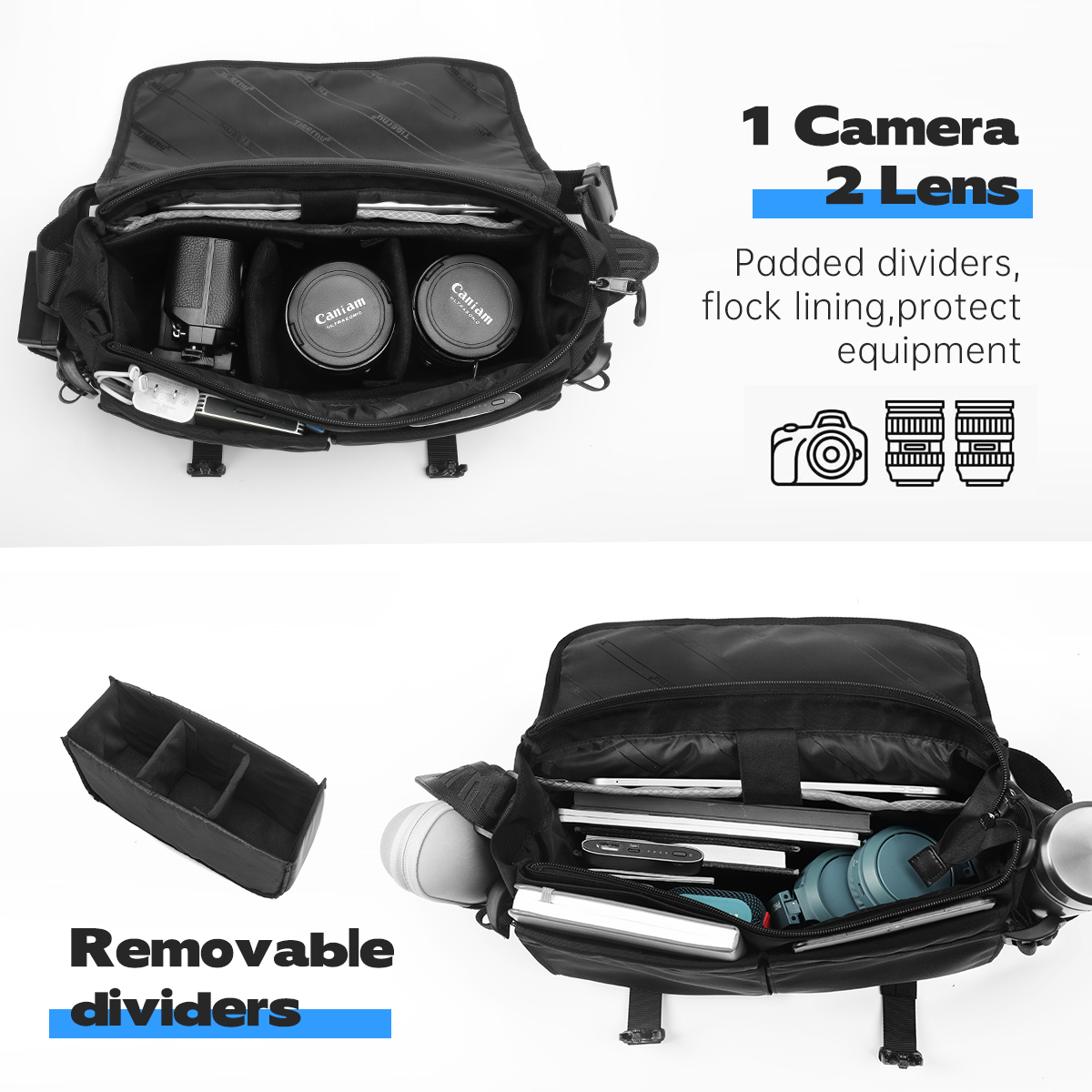 Tigernu Men's Shoulder Bags Wa - Outdoor Sport Camera recension och pris