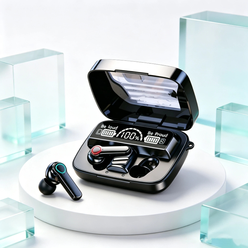 TWS Bluetooth Headphones Wirel - Outdoor Sport Background recension och pris