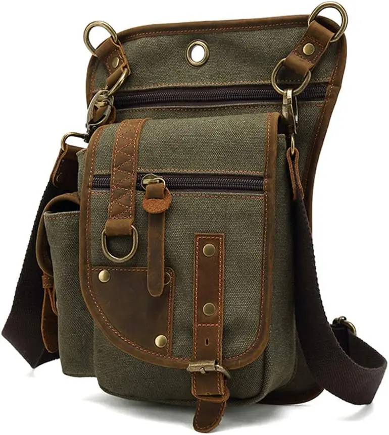 Canvas Drop Leg Bag sport Thig - Outdoor Sport Bag recension och pris