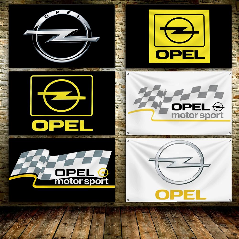 O-Opels Motor Sport Metal Logo - Outdoor Sport Background recension och pris